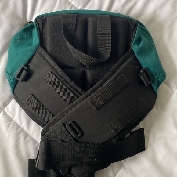 Vintage VTG EMS Eastern Mountain Sports Large Green Fanny Pack Crossbody Bag - Picture 5 of 8